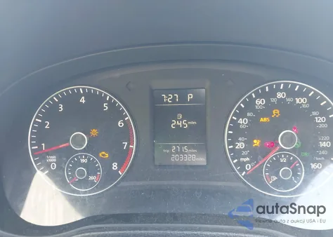 2012 Volkswagen Passat 2.5L S из США, поврежденный, VIN 1VWAP7A34CC006689